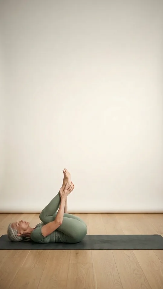 Knees to Chest — gentle exercise for seniors