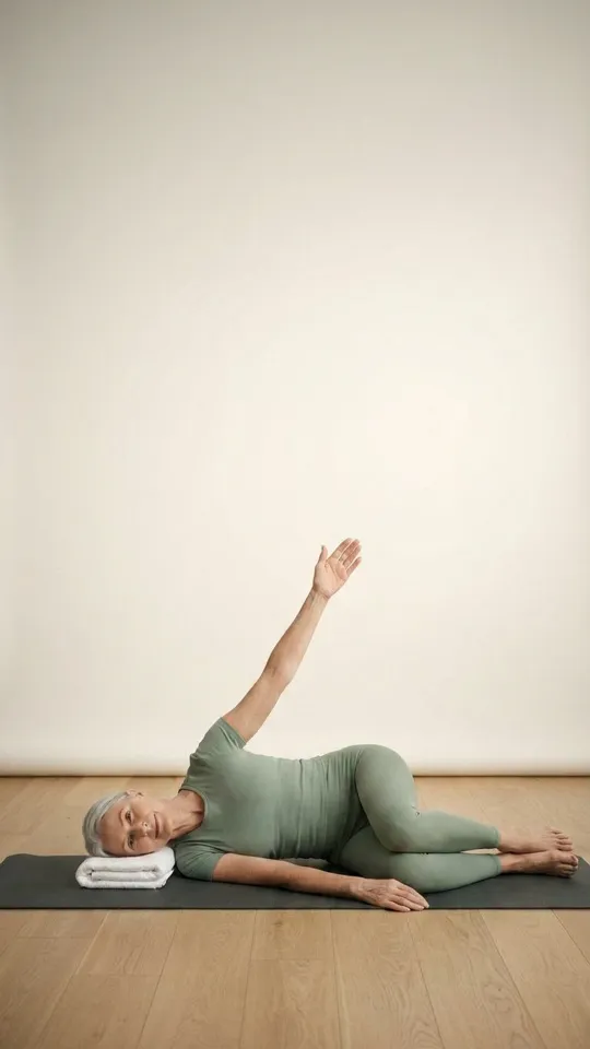 Open Book Rotation — gentle exercise for seniors