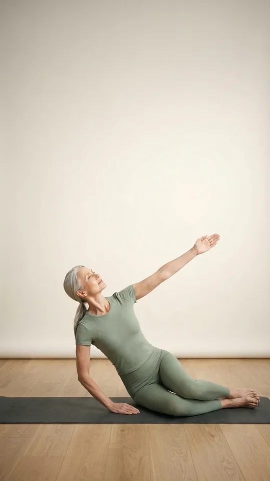 Open Book Rotation — gentle exercise for seniors