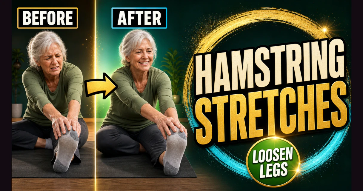 Hamstring Stretches for Seniors: 5 Gentle, Safe Ways to Loosen Tight ...